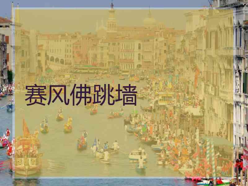 赛风佛跳墙