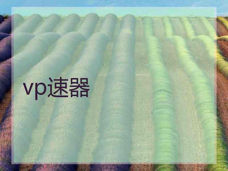 vp速器