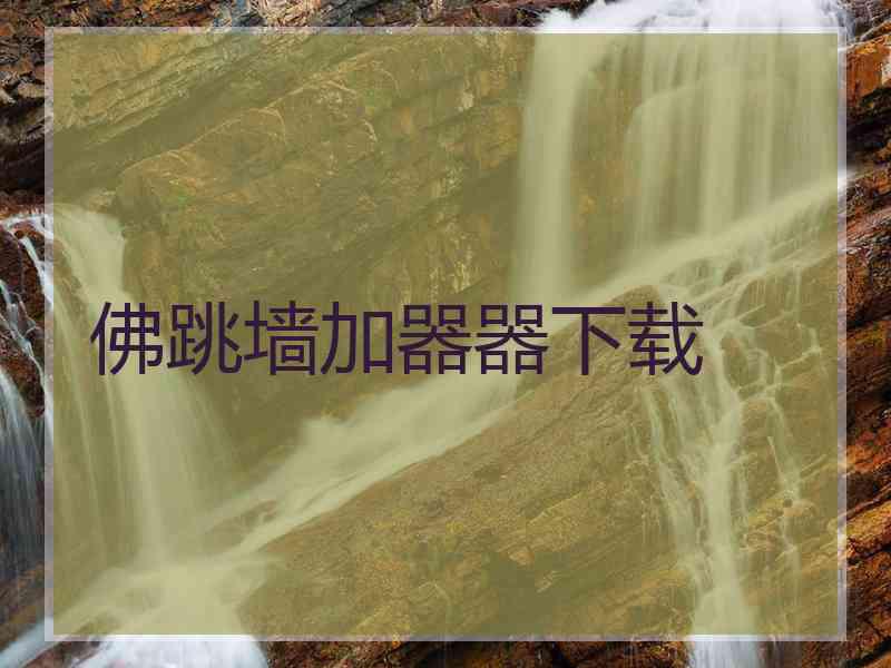 佛跳墙加器器下载
