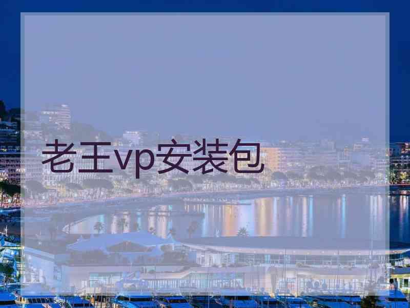 老王vp安装包