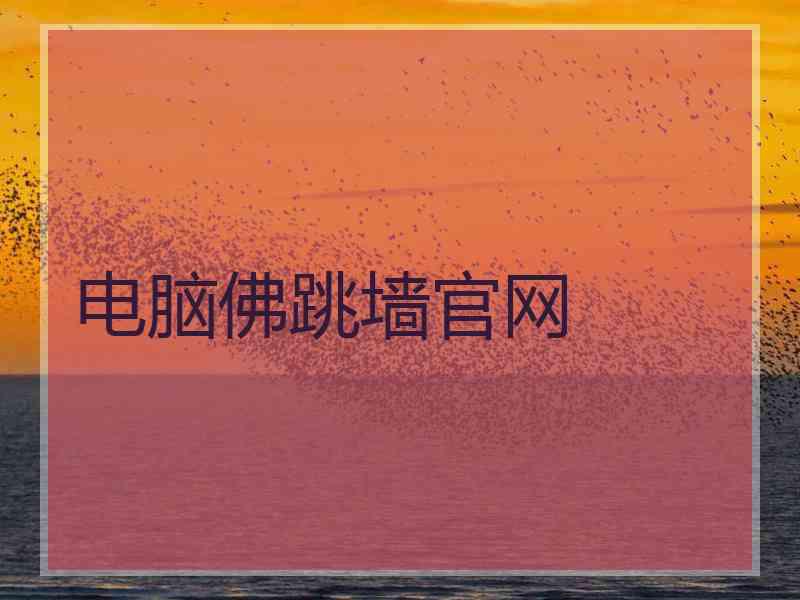 电脑佛跳墙官网