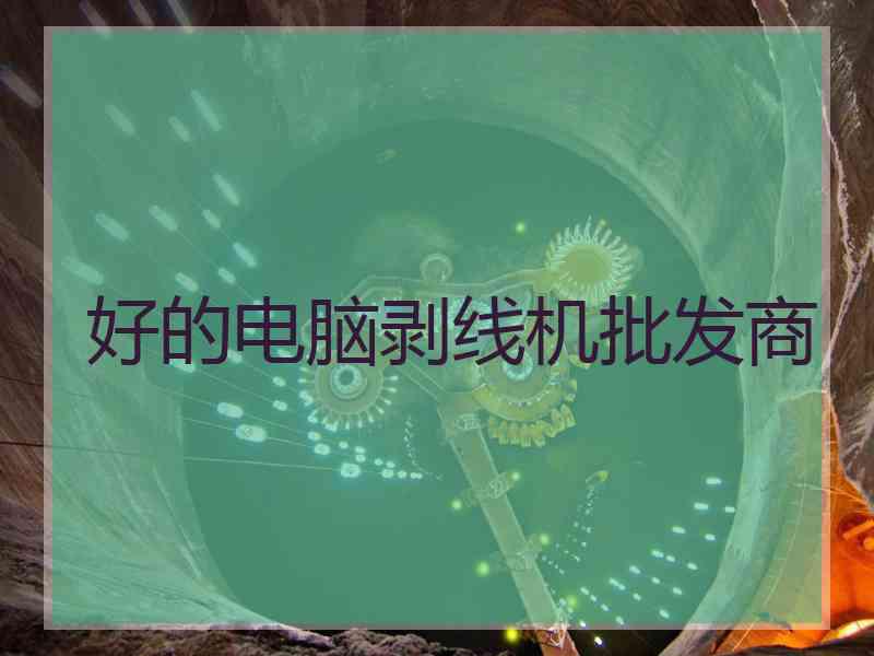 好的电脑剥线机批发商