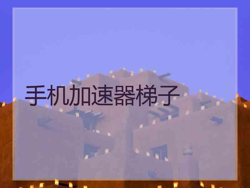 手机加速器梯子