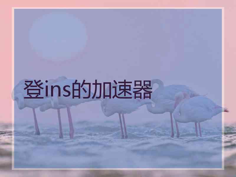登ins的加速器