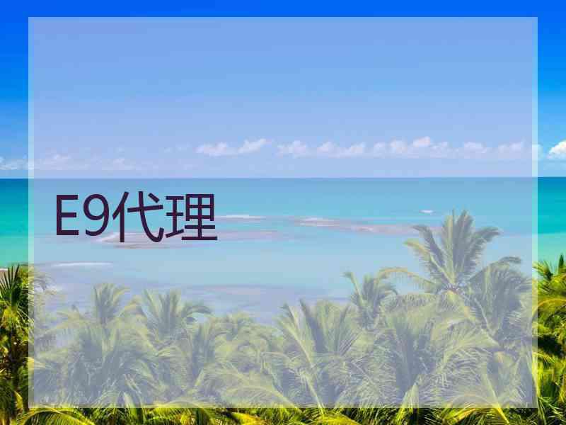 E9代理