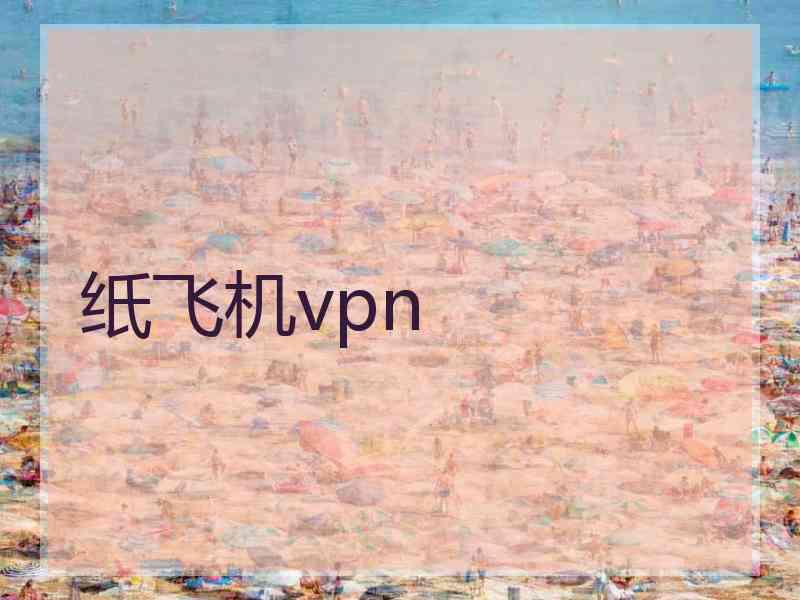 纸飞机vpn