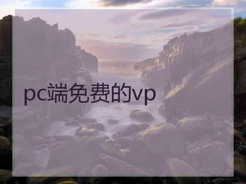 pc端免费的vp