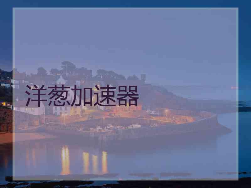 洋葱加速器