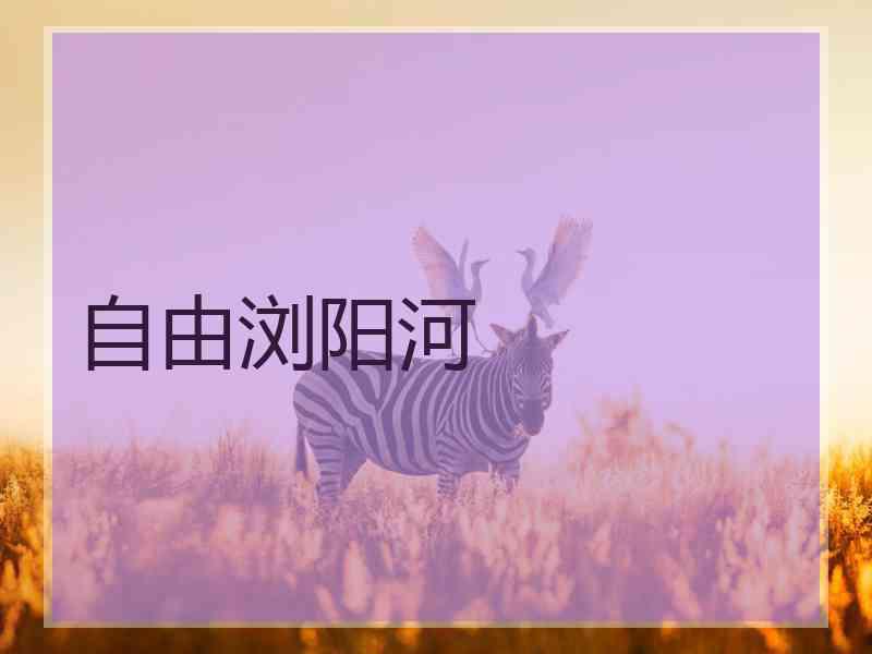 自由浏阳河