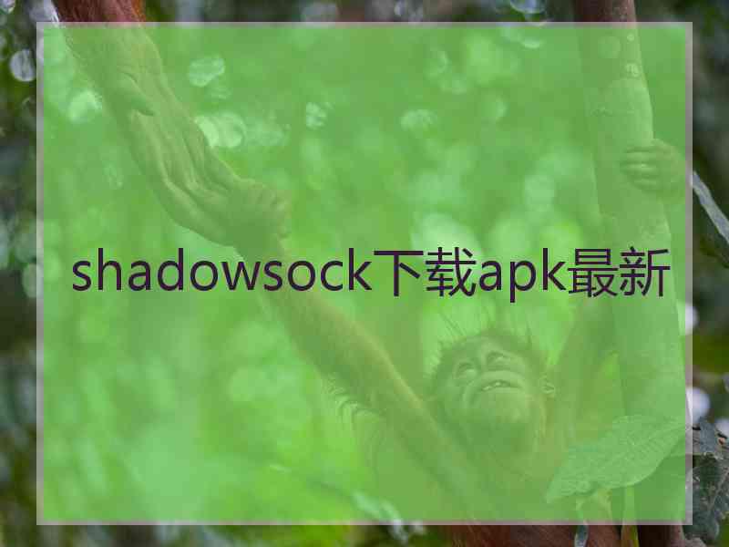 shadowsock下载apk最新