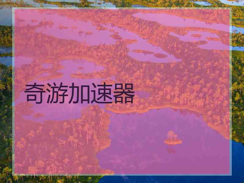 奇游加速器