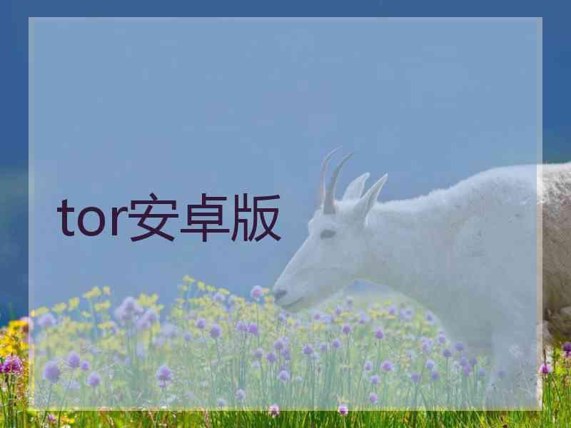tor安卓版