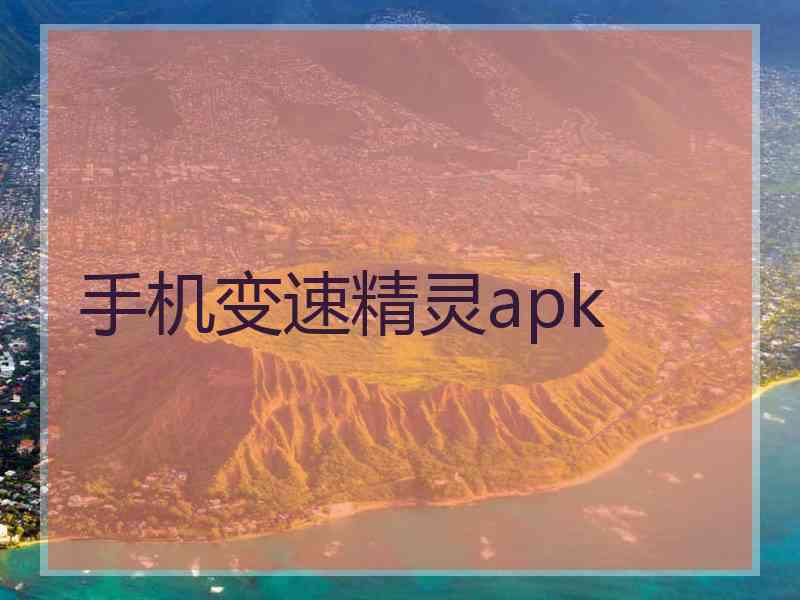 手机变速精灵apk