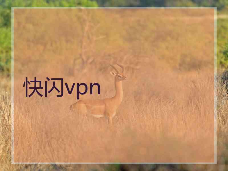 快闪vpn