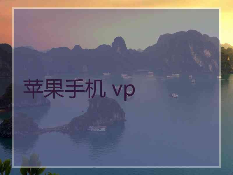 苹果手机 vp