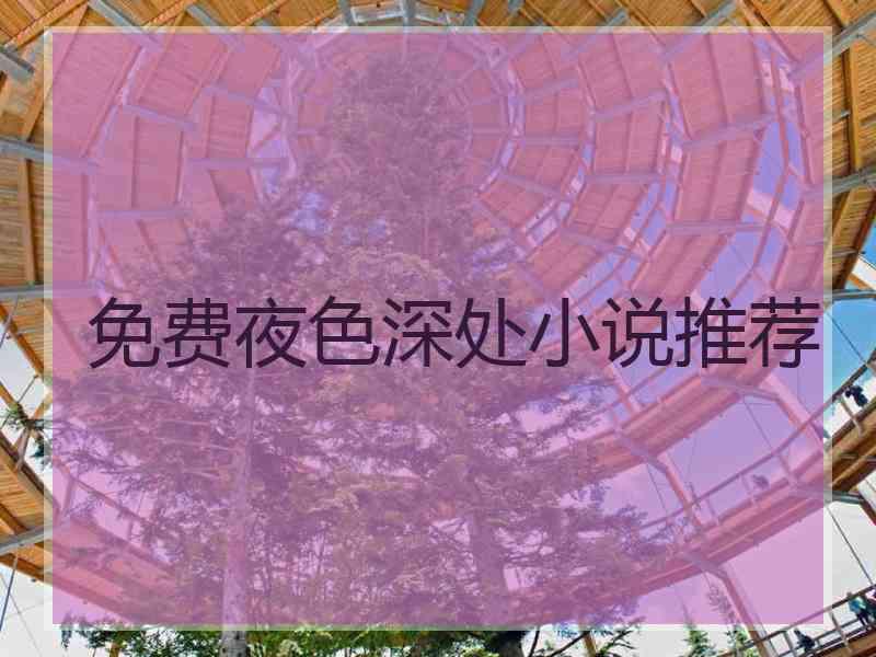 免费夜色深处小说推荐