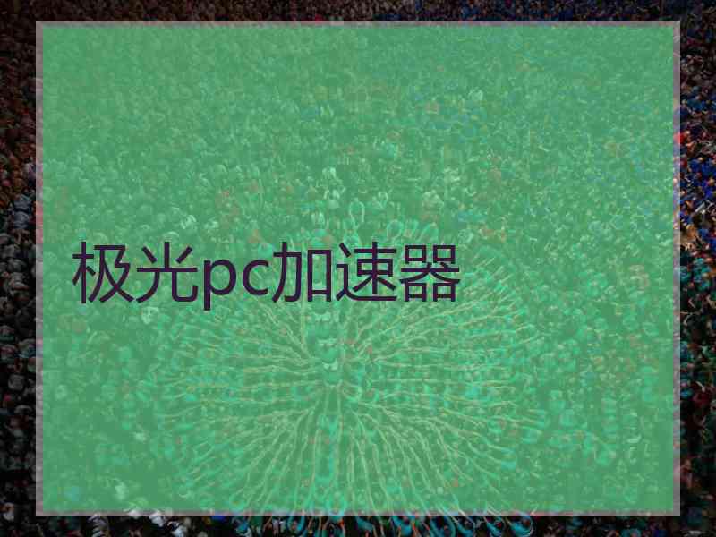 极光pc加速器