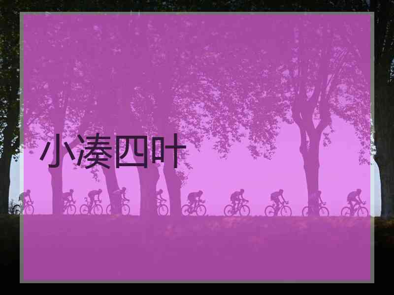 小凑四叶