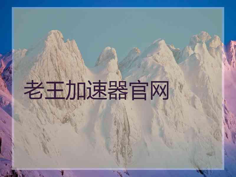 老王加速器官网