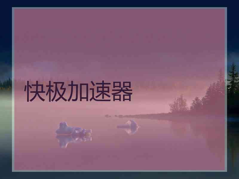 快极加速器