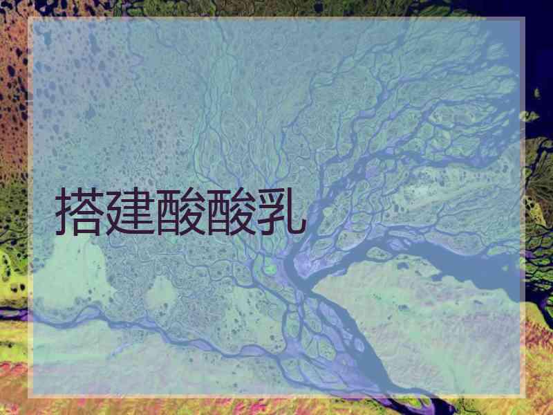搭建酸酸乳