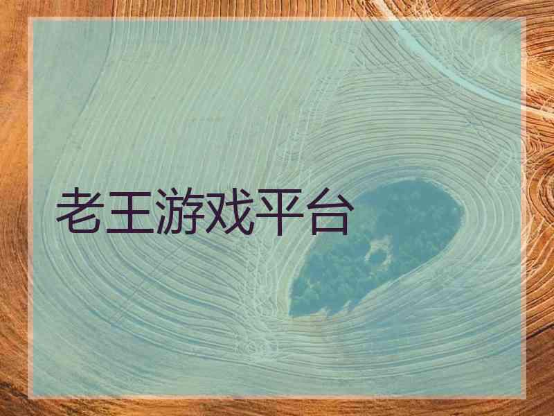 老王游戏平台
